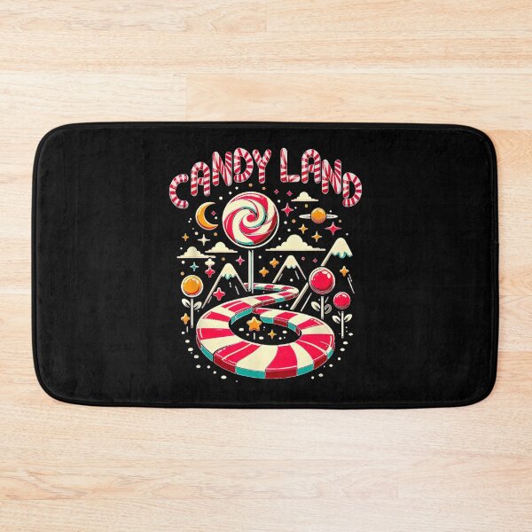Item preview, Xmas Candy Land Rainbow Trail Candy Cane Merry Christmas  designed and sold by GalenoHenley.