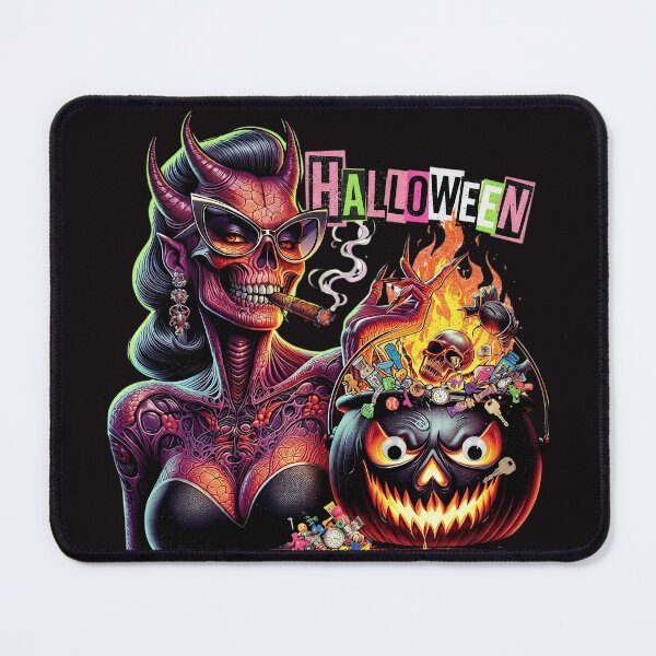 Item preview, Halloween She Devil Pumpkin Cauldron Cigar designed and sold by Voodoo Store Paranormal Collections.