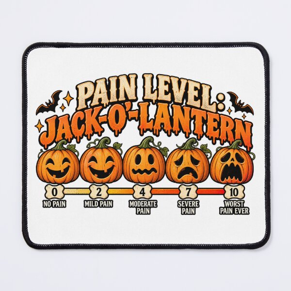 Item preview, Pain Scale Halloween Nurse Shirt, Jack O Lantern Pain Level Tee, Funny Pumpkin Nurse Gift, Pediatric ER RN Spooky Sweatshirt designed and sold by PRINYOS.