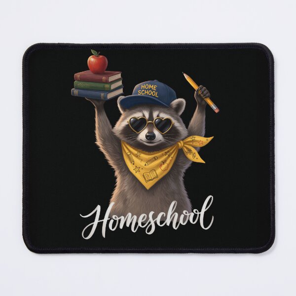 Item preview, Homeschool Raccoon Heart Sunglasses Teacher Gift designed and sold by Zizo-DR44.