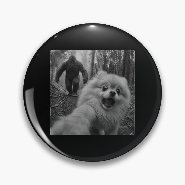 Item preview, Funny Bigfoot Pomeranian designed and sold by LizzyKeiko.