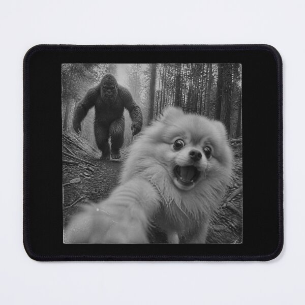 Item preview, Funny Bigfoot Pomeranian designed and sold by LizzyKeiko.