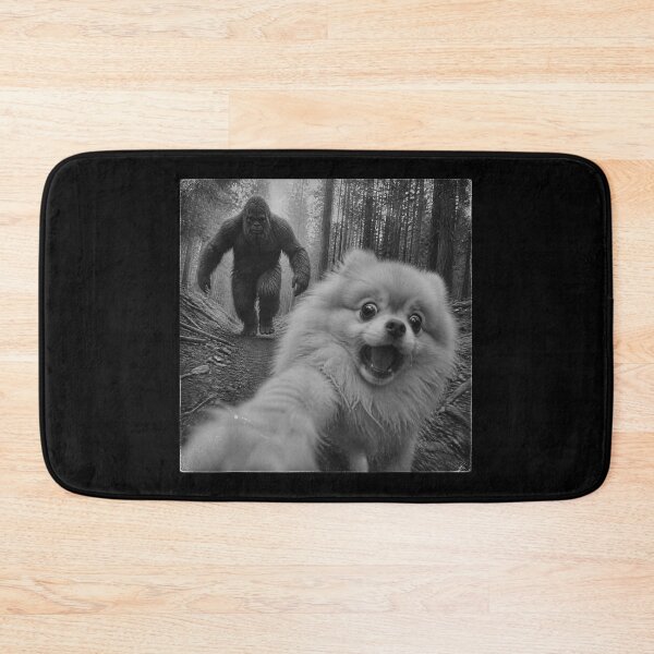 Item preview, Funny Bigfoot Pomeranian designed and sold by LizzyKeiko.