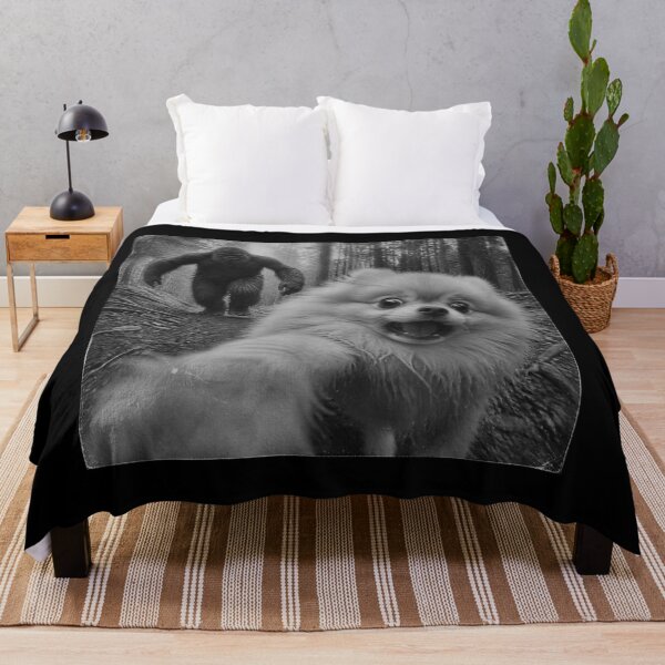 Item preview, Funny Bigfoot Pomeranian designed and sold by LizzyKeiko.