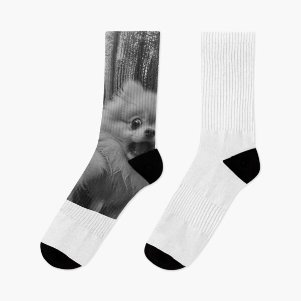 Item preview, Funny Bigfoot Pomeranian designed and sold by LizzyKeiko.