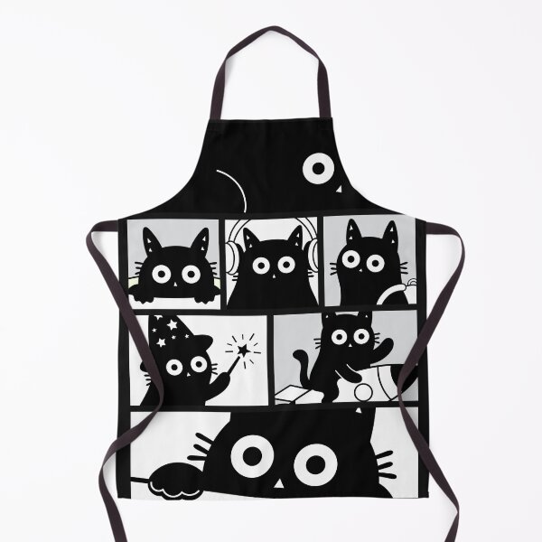 Item preview,  A Kawaii Midnight Cat Mosaic designed and sold by DibujandoPorfa.