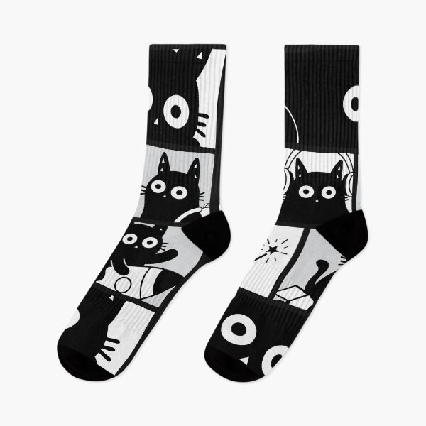 Item preview,  A Kawaii Midnight Cat Mosaic designed and sold by DibujandoPorfa.