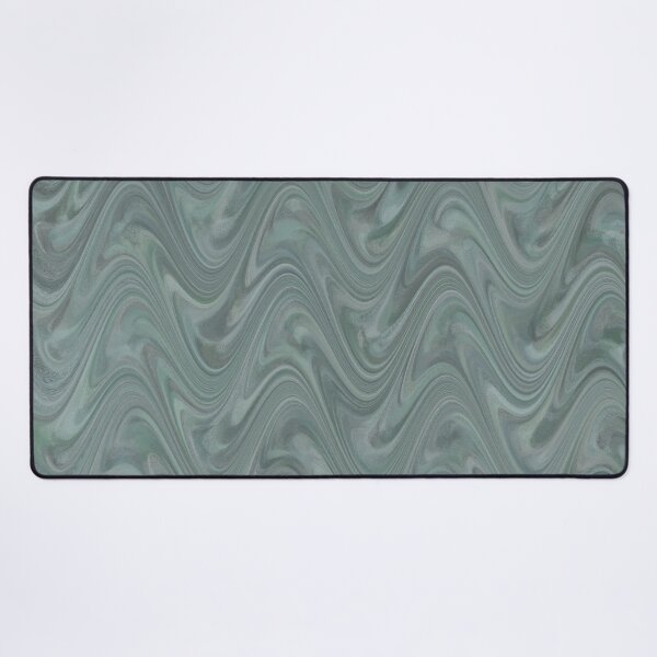 Item preview, Marbling Abstract Green Gray designed and sold by ArtbyDebbieC.