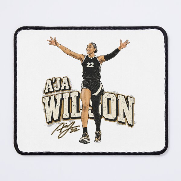 Item preview, A'ja Wilson Las Vegas Number 22 Signature Graphic Vintage designed and sold by YAWO-PAE.