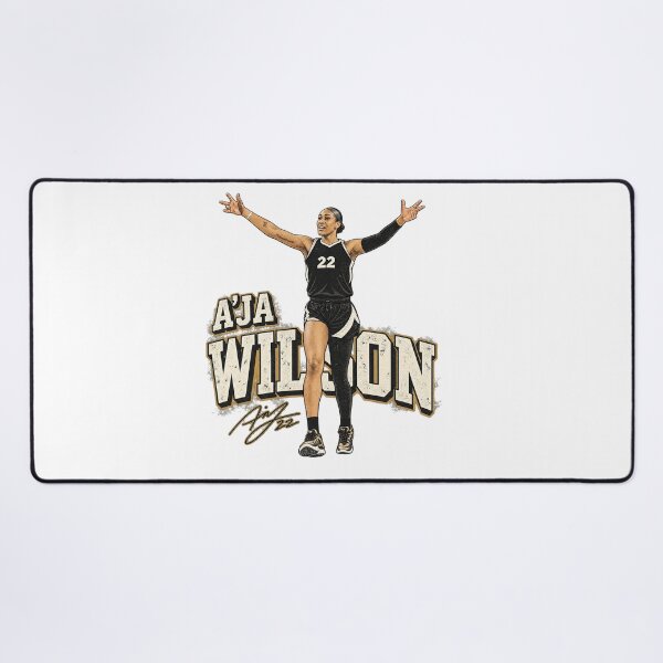 Item preview, A'ja Wilson Las Vegas Number 22 Signature Graphic Vintage designed and sold by YAWO-PAE.
