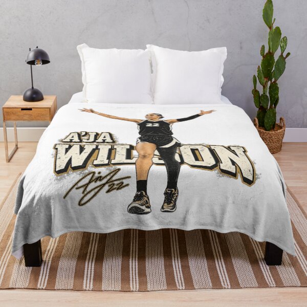 Item preview, A'ja Wilson Las Vegas Number 22 Signature Graphic Vintage designed and sold by YAWO-PAE.