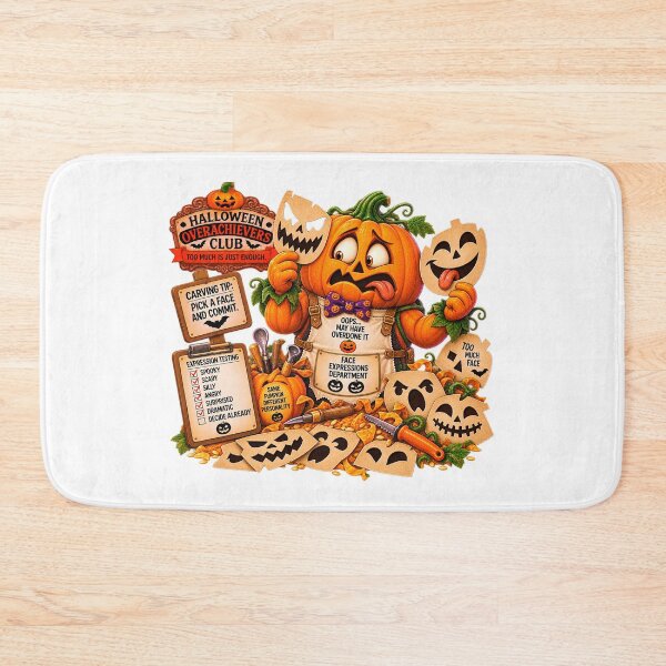 Item preview, ⚡HALLOWEEN OVERACHIEVERS CLUB - Pumpkin Pete's Face Expressions Department designed and sold by WheelieGdArt.