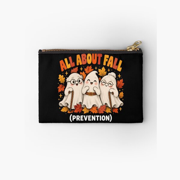 Item preview, All About Fall Prevention Ghosts Autumn Leaves designed and sold by SoyLamderma.
