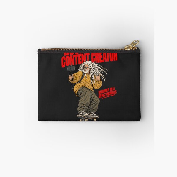 Item preview, Boomer Is A Content Creator - Funny Old Skate Vlogger Art designed and sold by BRTHRCNK01.
