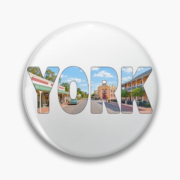 Item preview, YORK - Western Australia Town Hall and Pub Hotel Weatbelt Region designed and sold by Adam Gormley.