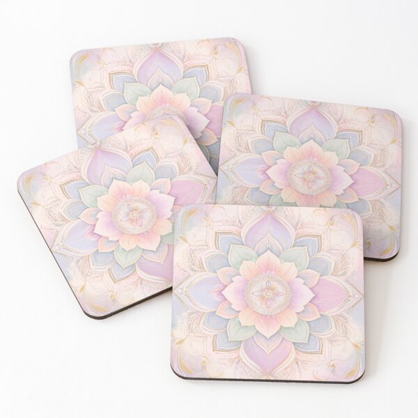 Item preview, Soft Pastel Radiance Mandala designed and sold by Bluejai Shop.