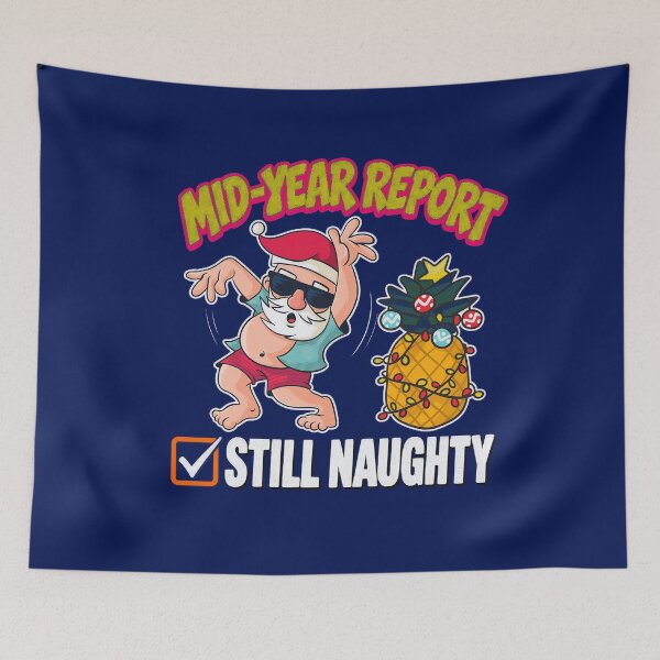 Item preview,  Still Naughty Midyear Christmas designed and sold by leacha.