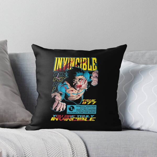 Item preview, Invincible Comic Art Blood Splatter Hero designed and sold by LAWRENCEROUGH.