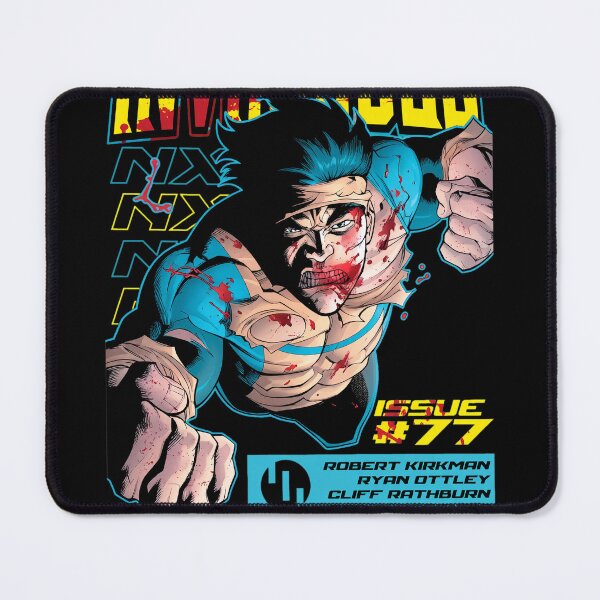 Item preview, Invincible Comic Art Blood Splatter Hero designed and sold by LAWRENCEROUGH.