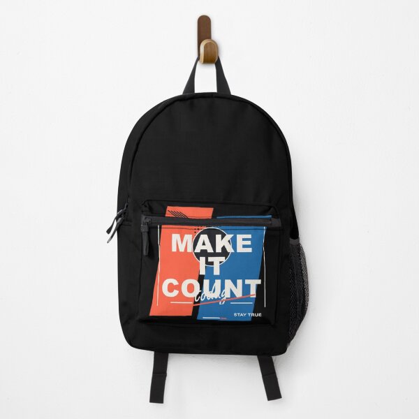 Item preview, Make It Count Start Small Stay True - Modern Typography Quote designed and sold by Venloomzy.