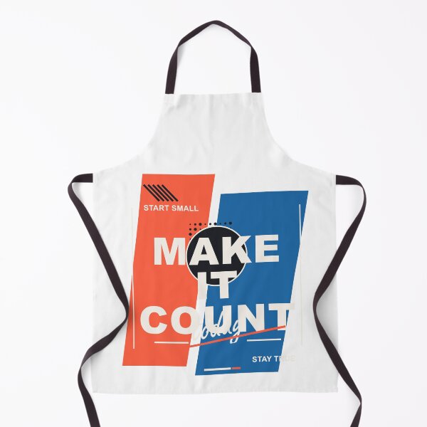 Item preview, Make It Count Start Small Stay True - Modern Typography Quote designed and sold by Venloomzy.
