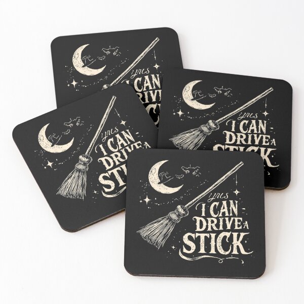 Item preview, Yes I Can Drive a Stick Funny Witch Halloween designed and sold by Zizo-DR44.