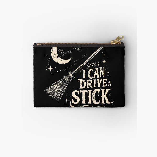 Item preview, Yes I Can Drive a Stick Funny Witch Halloween designed and sold by Zizo-DR44.