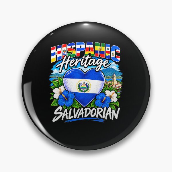Item preview, El Salvador Floral Women Girl Hispanic Heritage Month designed and sold by PAROSSA.