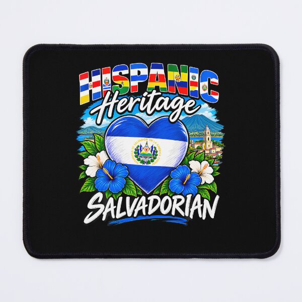 Item preview, El Salvador Floral Women Girl Hispanic Heritage Month designed and sold by PAROSSA.