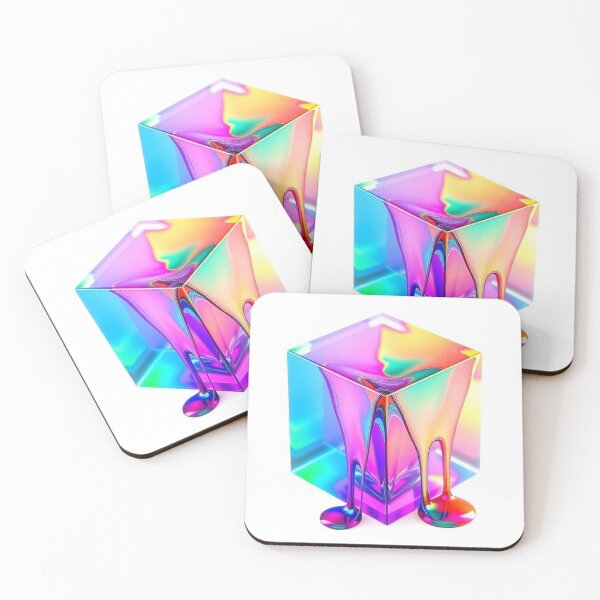 Item preview, Iridescent Melting Crystal Cube designed and sold by Wonderful Designs.