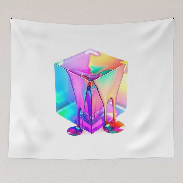 Item preview, Iridescent Melting Crystal Cube designed and sold by Wonderful Designs.