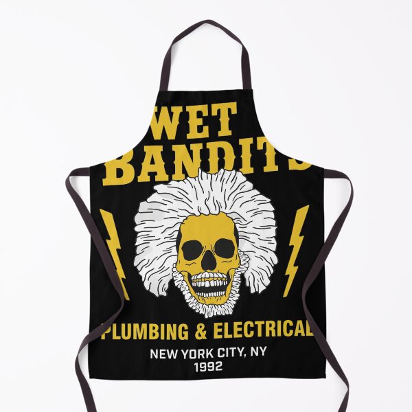 Item preview, The Wet Bandits Plumbing Electrical Skull Lightning Retro designed and sold by LAWRENCEROUGH.