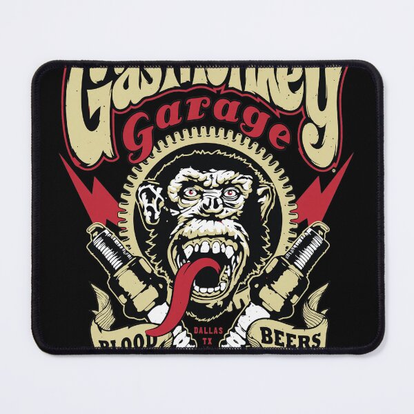 Item preview, Gas Monkey Garage Screaming Monkey Spark Plugs Design designed and sold by LAWRENCEROUGH.