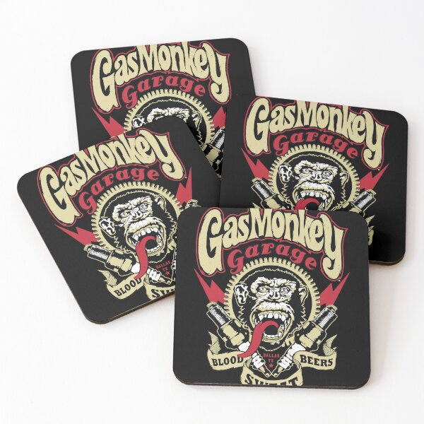Item preview, Gas Monkey Garage Screaming Monkey Spark Plugs Design designed and sold by LAWRENCEROUGH.
