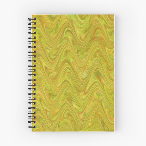 Item preview, Marbling Abstract Green Yellow designed and sold by ArtbyDebbieC.