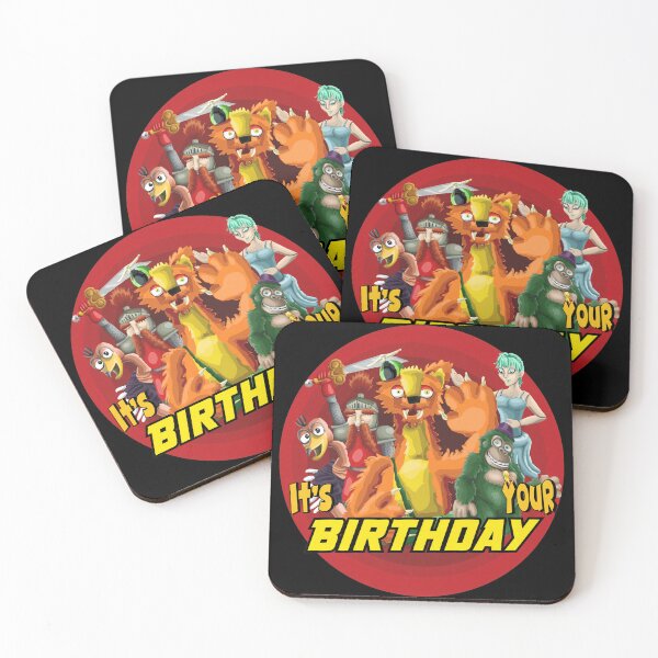 Item preview, Its Your Birthday Fun Character Celebration Design designed and sold by LAWRENCEROUGH.