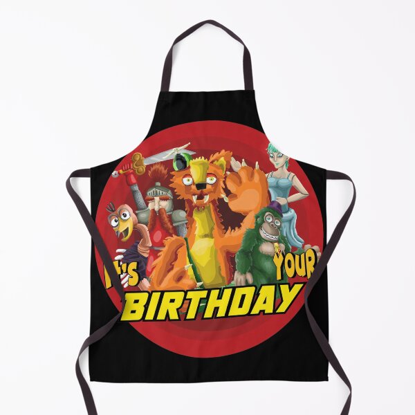 Item preview, Its Your Birthday Fun Character Celebration Design designed and sold by LAWRENCEROUGH.