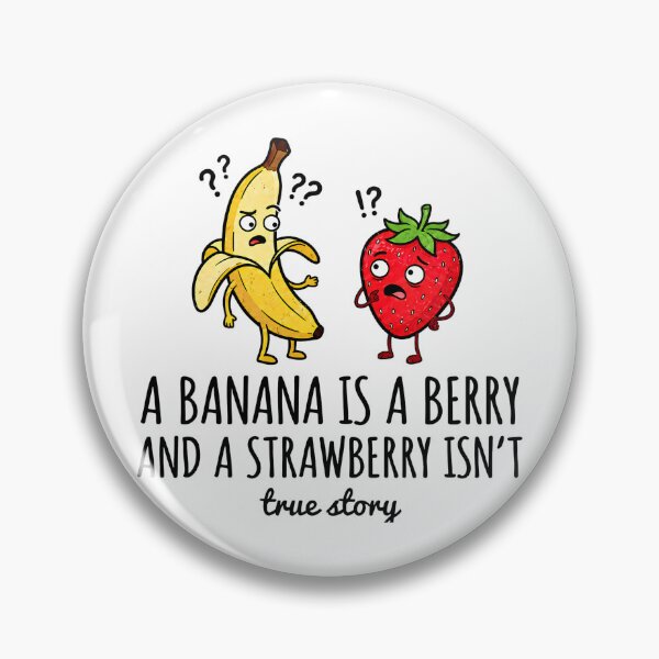 Item preview, Confused Fruits: The Berry Truth - Banana vs. Strawberry designed and sold by FrozenFits.