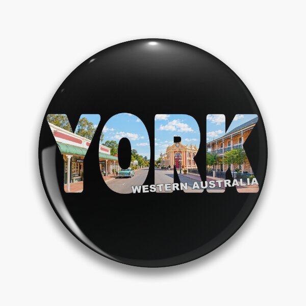 Item preview, YORK Western Australia - Town Hall and Pub Hotel Weatbelt Region designed and sold by Adam Gormley.