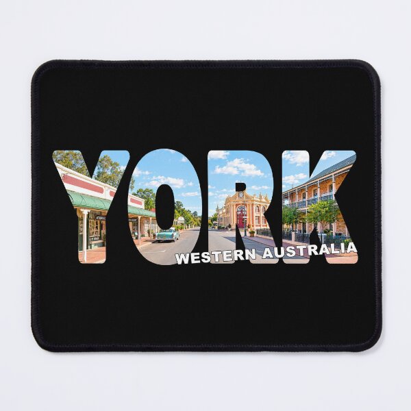 Item preview, YORK Western Australia - Town Hall and Pub Hotel Weatbelt Region designed and sold by Adam Gormley.