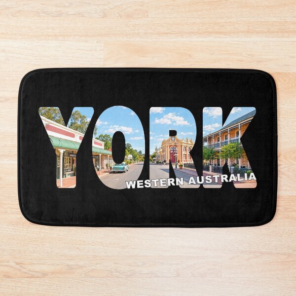 Item preview, YORK Western Australia - Town Hall and Pub Hotel Weatbelt Region designed and sold by Adam Gormley.