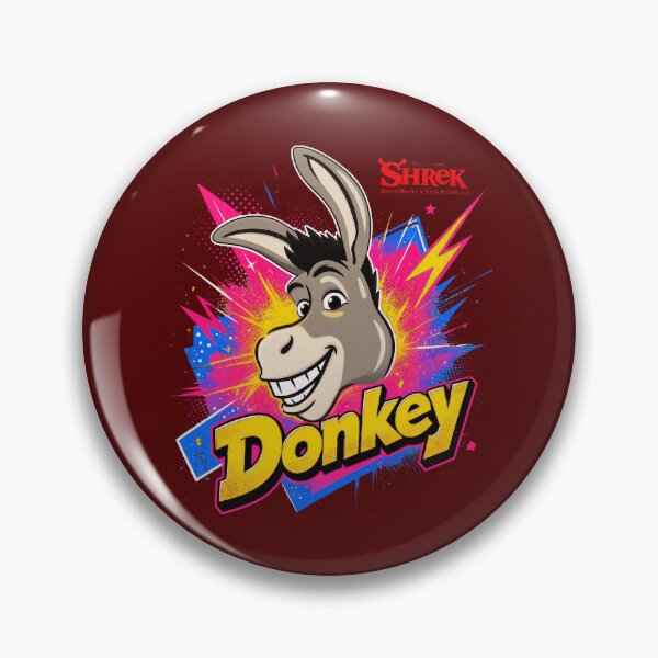 Item preview,  Colorful Donkey Pop Art  designed and sold by leacha.