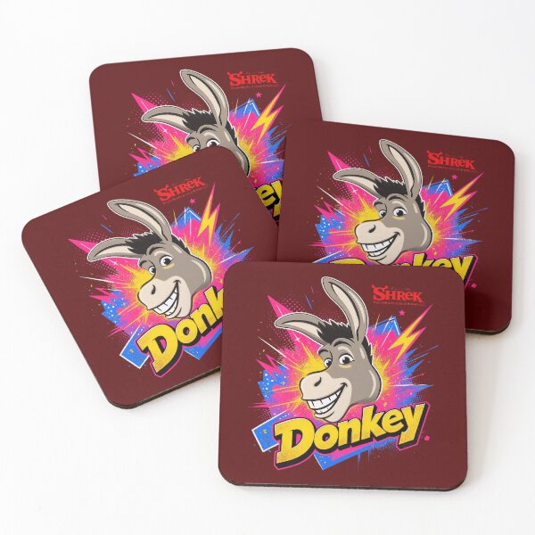 Item preview,  Colorful Donkey Pop Art  designed and sold by leacha.