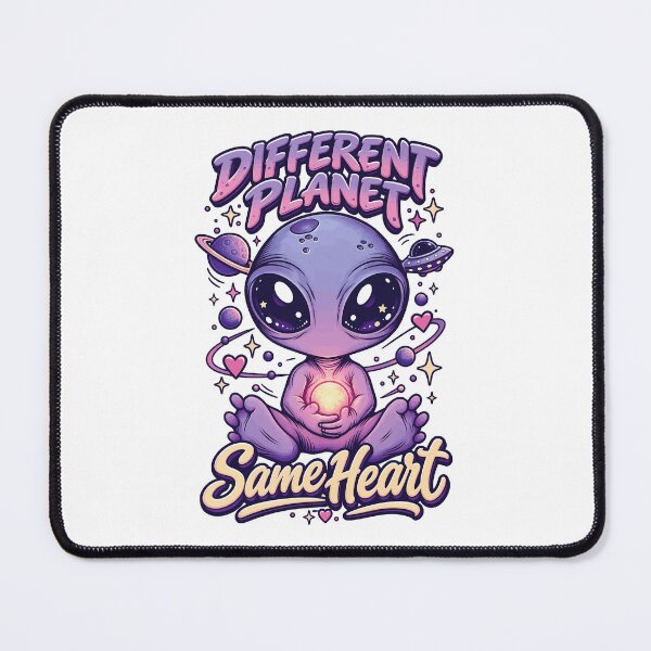Item preview, Different Planet Same Heart Alien designed and sold by digijob.