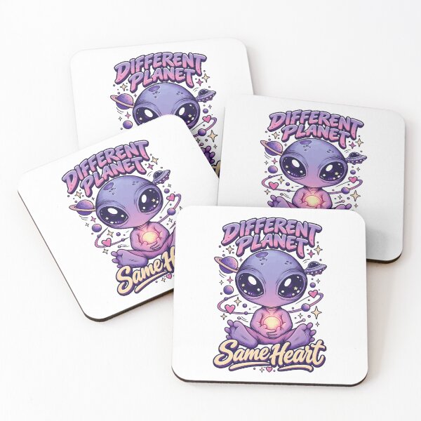 Item preview, Different Planet Same Heart Alien designed and sold by digijob.