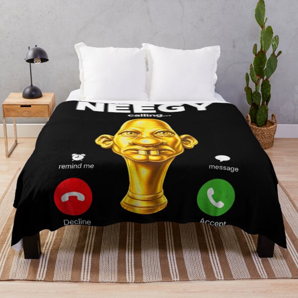 Item preview, Neegy Calling Internet Brainrot Humor Meme Gen Alpha Gen Z designed and sold by LizzyKeiko.