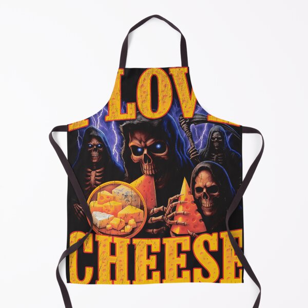 Item preview, I Love Cheese Grim Reaper Funny designed and sold by traceysthetic.