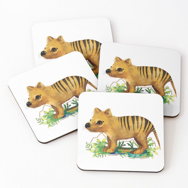 Item preview, Tasmanian Tiger Extinct Australian Native Thylacine designed and sold by Karin Taylor.