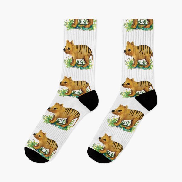 Item preview, Tasmanian Tiger Extinct Australian Native Thylacine designed and sold by Karin Taylor.