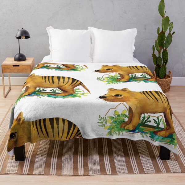 Item preview, Tasmanian Tiger Extinct Australian Native Thylacine designed and sold by Karin Taylor.
